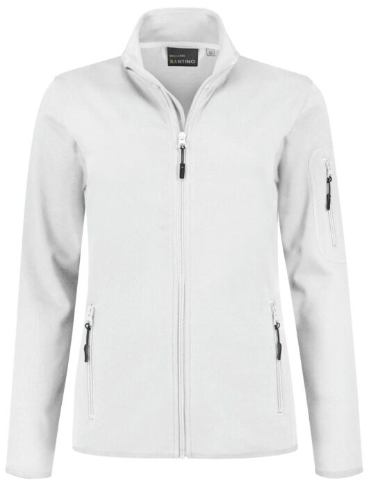 Santino Berlin Ladies Sweatvest White