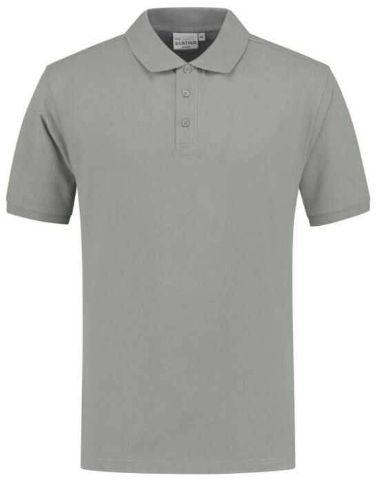 Santino Leeds Poloshirt Silver Grey