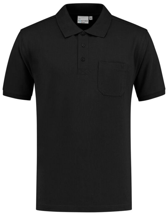 Santino Lenn Poloshirt Black