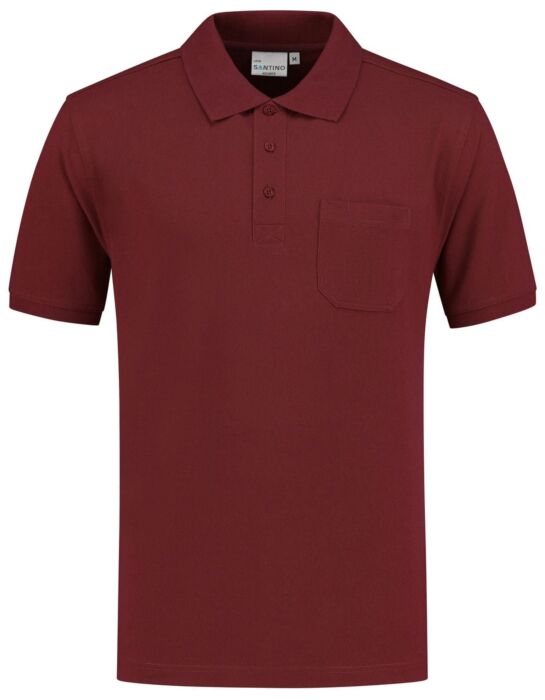 Santino Lenn Poloshirt Burgundy