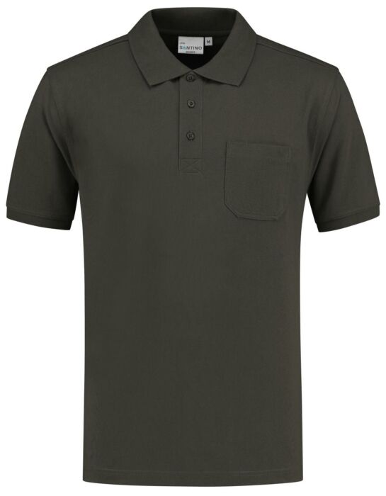 Santino Lenn Poloshirt Charcoal