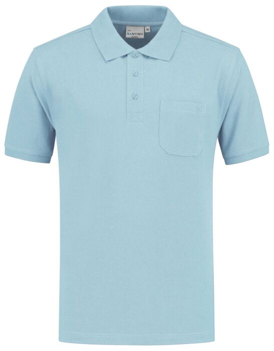 Santino Lenn Poloshirt Ice Blue