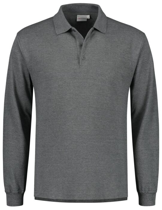 Santino Matt Poloshirt Dark Grey