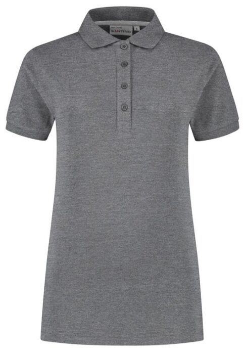 Santino Max Ladies Poloshirt Dark Grey