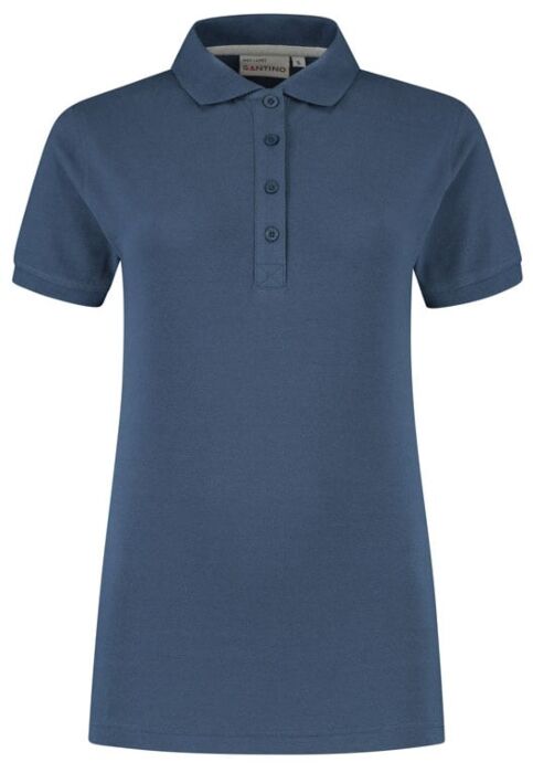 Santino Max Ladies Poloshirt Denim