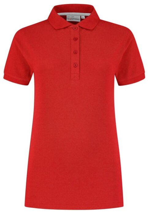 Santino Max Ladies Poloshirt Red