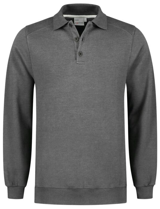 Santino Ramon Polosweater Dark Grey