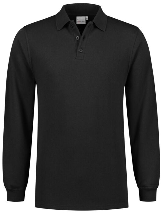 Santino Rick Polosweater Black