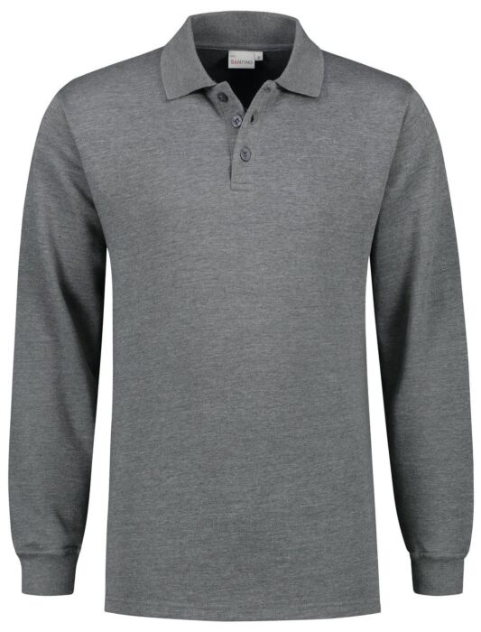 Santino Rick Polosweater Dark Grey