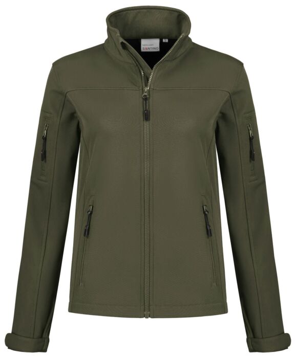 Santino Santo Ladies Softshell Jacket Army