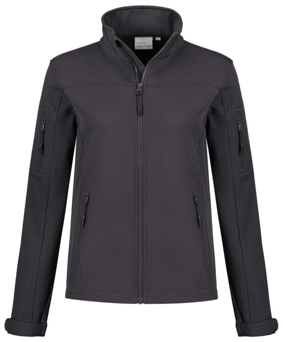 Santino Santo Ladies Softshell Jacket Graphite