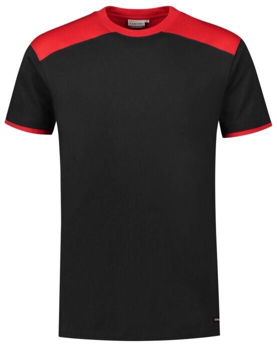 Santino Tiesto T-shirt Black / Red