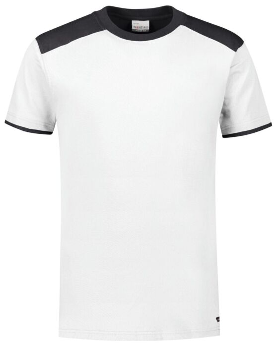 Santino Tiesto T-shirt White / Graphite