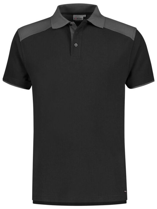 Santino Tivoli Poloshirt Black / Graphite