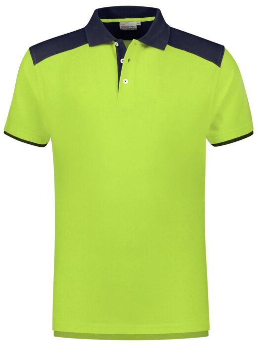 Santino Tivoli Poloshirt Lime / Real Navy