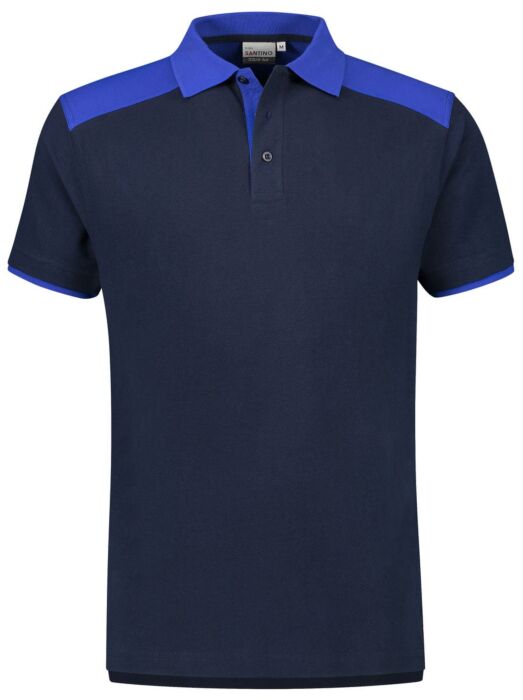 Santino Tivoli Poloshirt Real Navy / Royal Blue