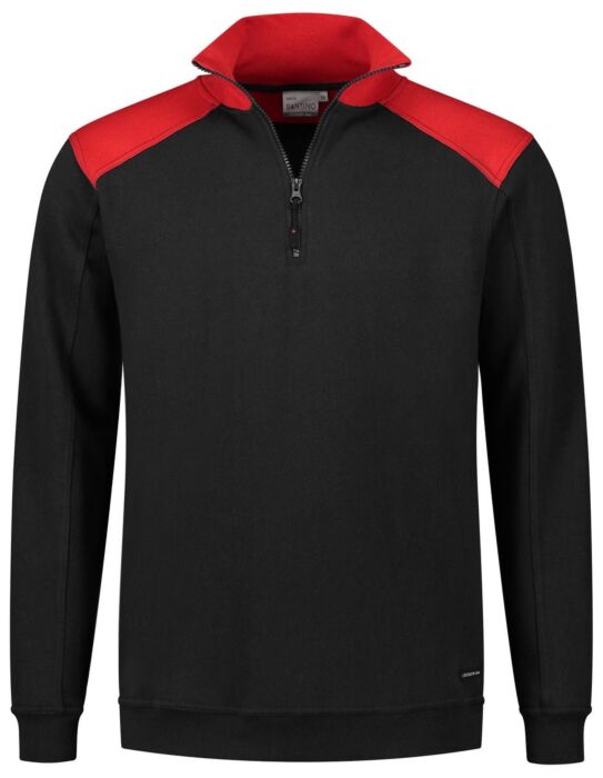 Santino Tokyo Zipsweater Black / Red