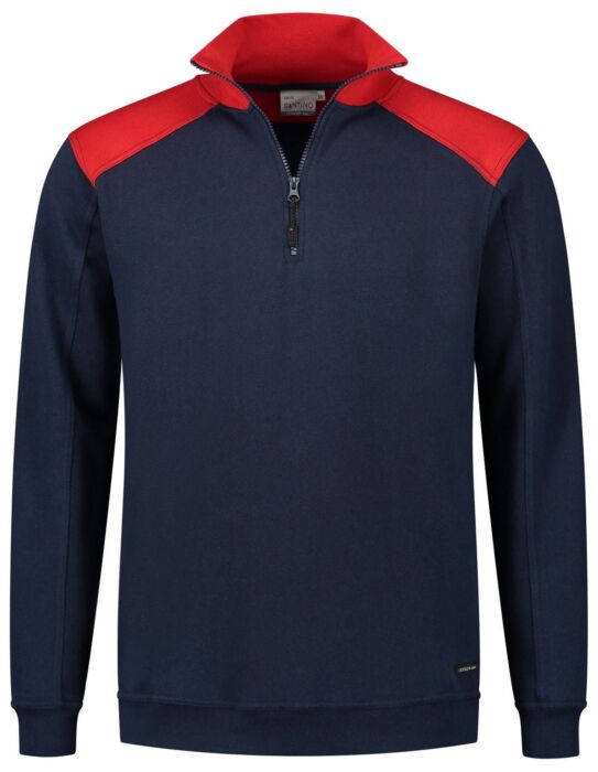 Santino Tokyo Zipsweater Real Navy / Red