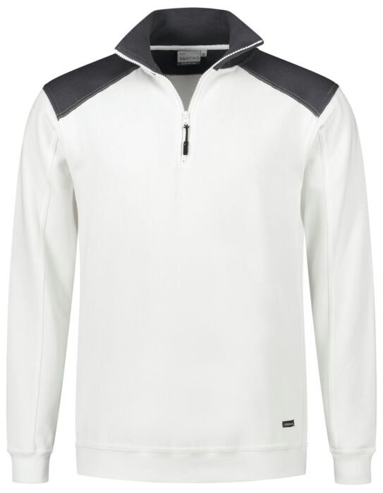 Santino Tokyo Zipsweater White / Graphite