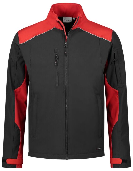 Santino Tour Softshell Jack Black / Red