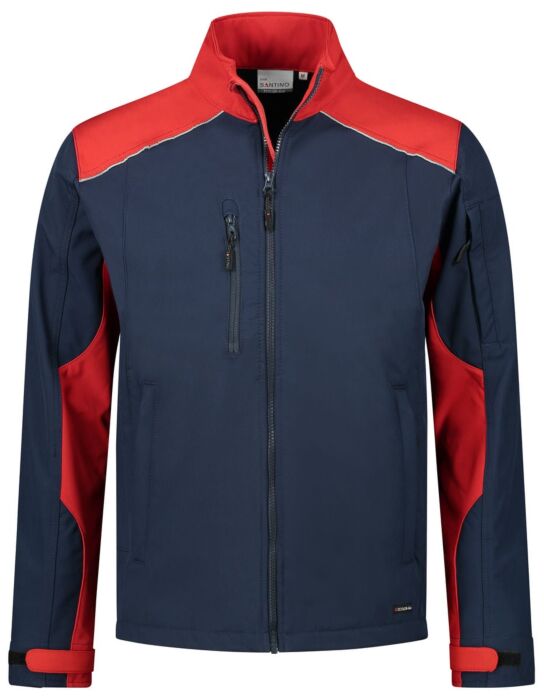 Santino Tour Softshell Jack Real Navy / Red