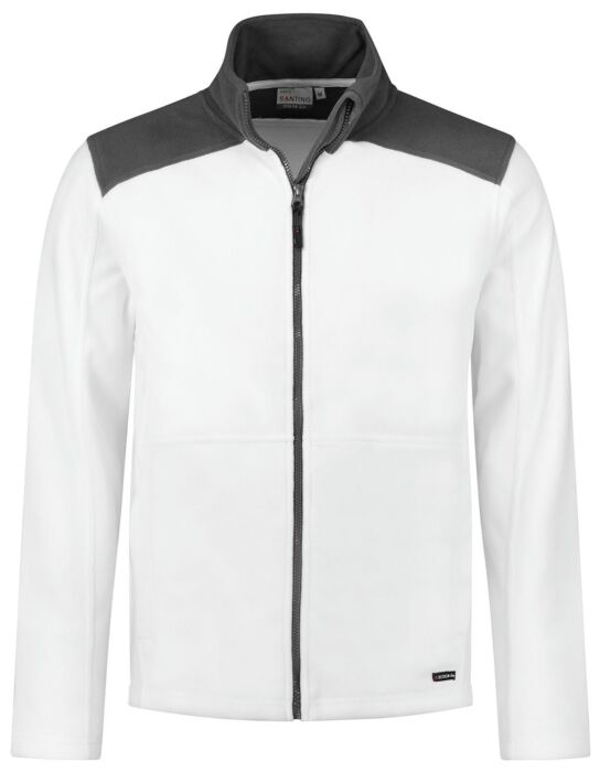 Santino Trento Fleecejack White / Graphite