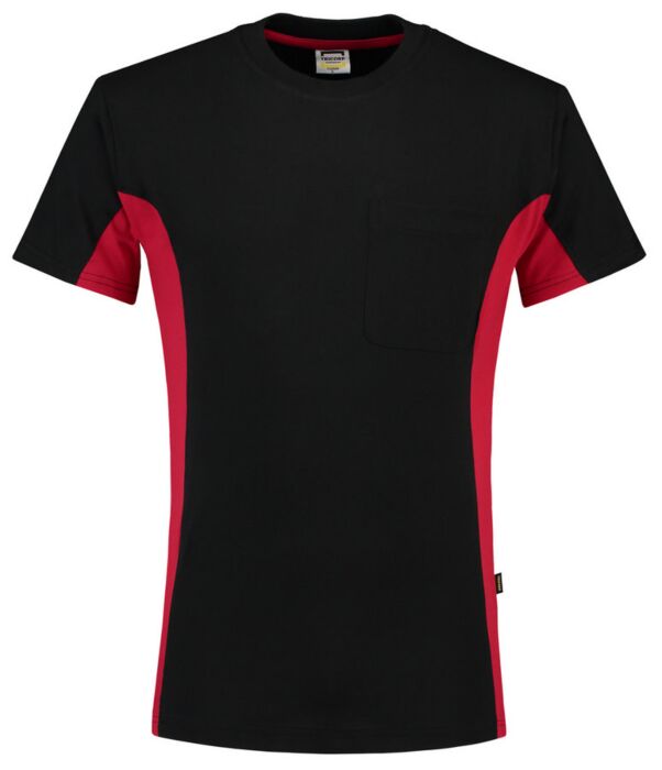 Tricorp 102002 T-Shirt Zwart-Rood