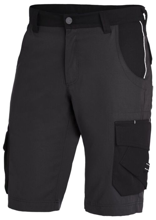 FHB Theo Bermuda Twill Antraciet-Zwart