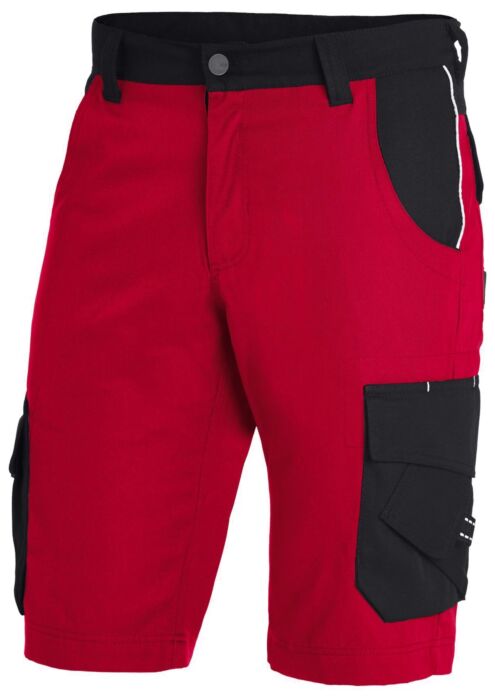 FHB Theo Bermuda Twill Rood-Zwart