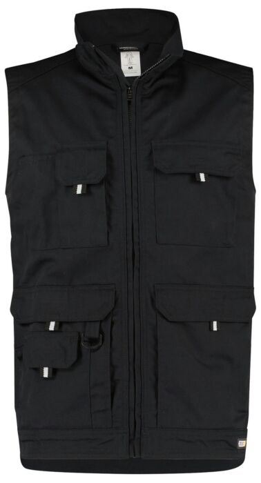 DASSY® Avila Mouwloze werkvest Zwart