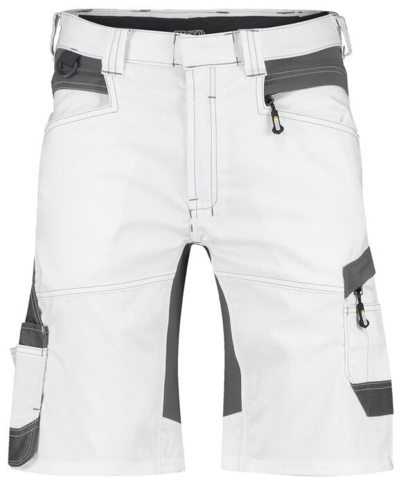 DASSY® Axis Painters Schildersshort met stretch Wit/Antracietgrijs