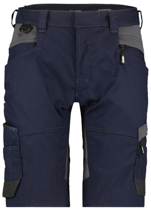 DASSY® Axis Women Werkshort met stretch voor dames Nachtblauw/Antracietgrijs