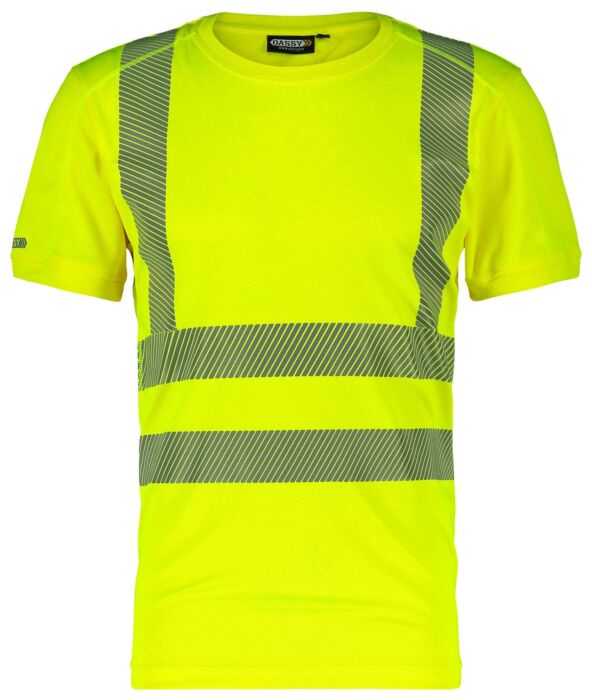 DASSY® Carter Hogezichtbaarheids-UV-T-shirt Fluogeel
