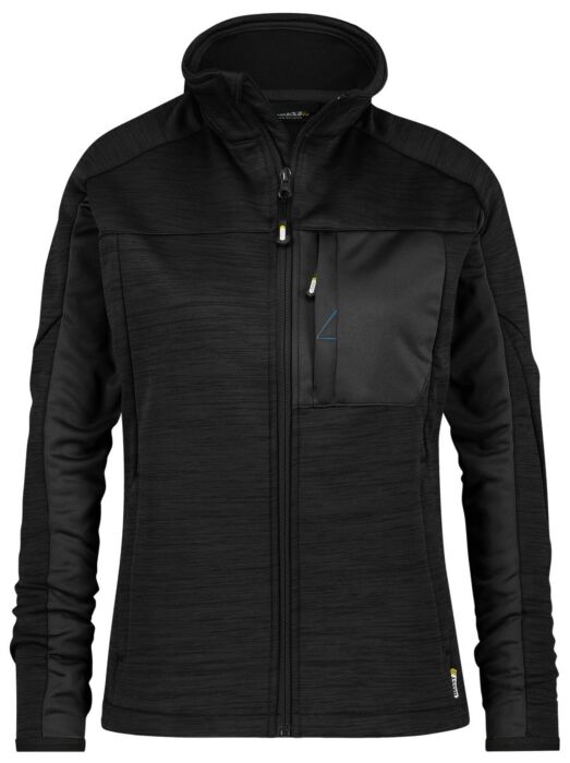 DASSY® Convex Women Midlayervest voor dames Zwart