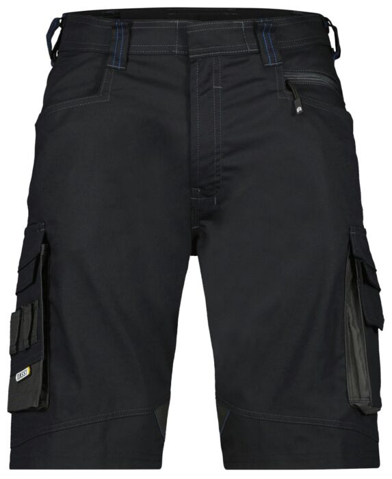 DASSY® Cosmic Werkshort Zwart/Antracietgrijs