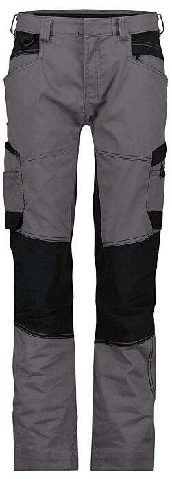 DASSY® Helix Women Werkbroek met stretch voor dames Antracietgrijs/Zwart