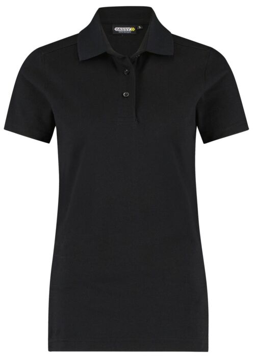 DASSY® Leon Women Polo voor dames Zwart