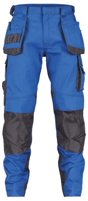 DASSY® Magnetic Holsterzakkenbroek met kniezakken Azuurblauw/Antracietgrijs