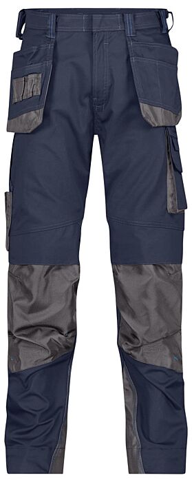 DASSY® Magnetic Holsterzakkenbroek met kniezakken Nachtblauw/Antracietgrijs