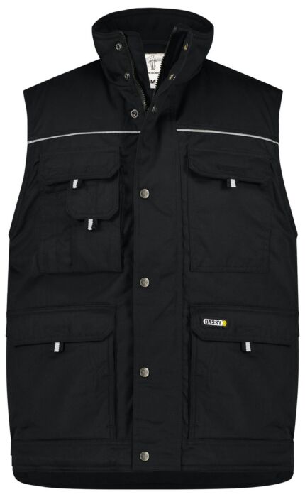 DASSY® Mons Bodywarmer Zwart