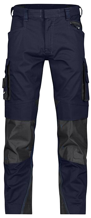 DASSY® Nova Werkbroek met kniezakken Nachtblauw/Antracietgrijs