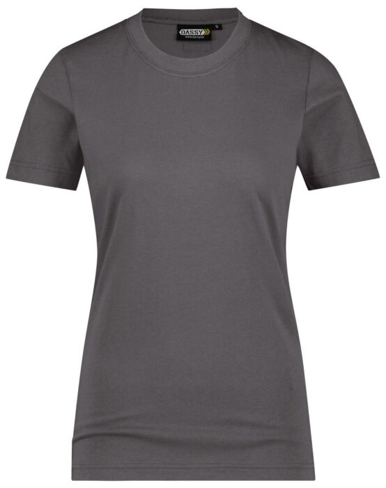 DASSY® Oscar Women T-shirt voor dames Cementgrijs
