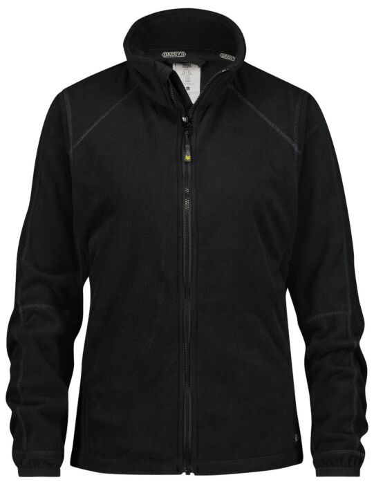 DASSY® Penza Women Fleecevest voor dames Zwart