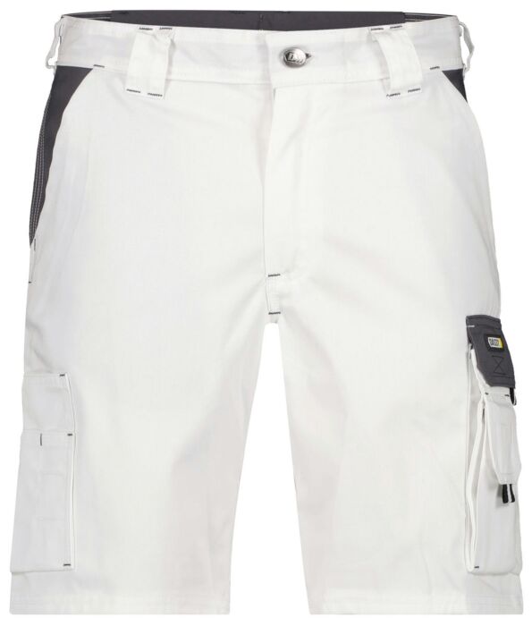 DASSY® Roma Tweekleurige werkshort Wit/Cementgrijs