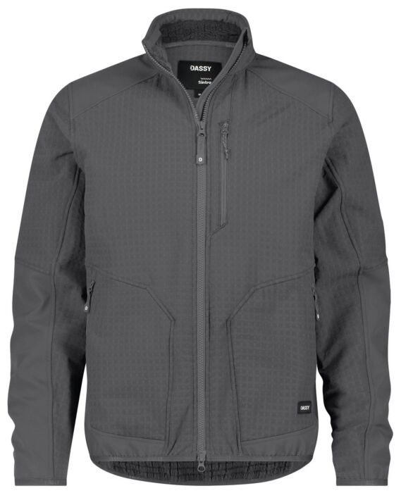 DASSY® Sintra Midlayer jacket Antracietgrijs