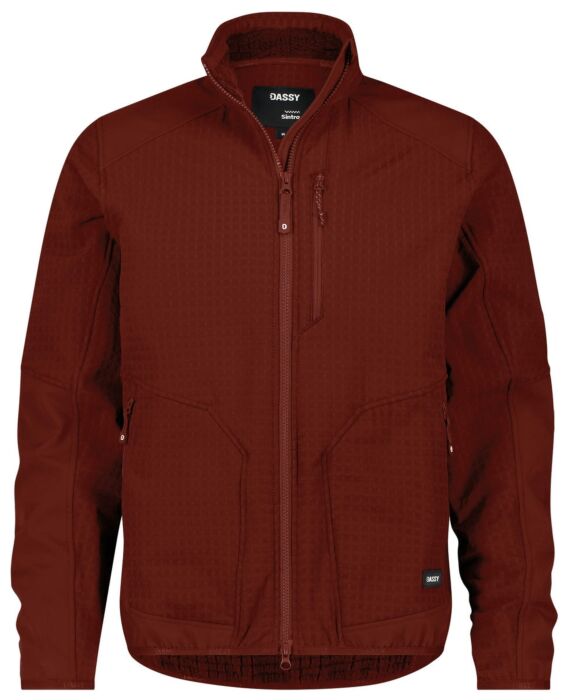 DASSY® Sintra Midlayer jacket Baksteenrood
