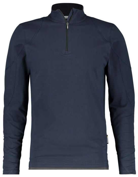 DASSY® Sonic T-shirt met lange mouwen Nachtblauw/Antracietgrijs