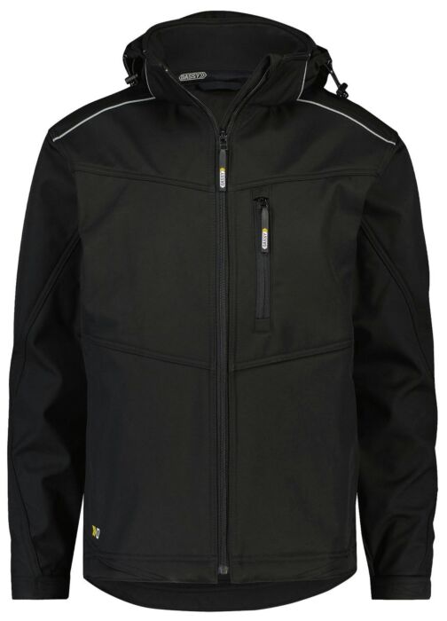 DASSY® Tavira Softshelljas Zwart