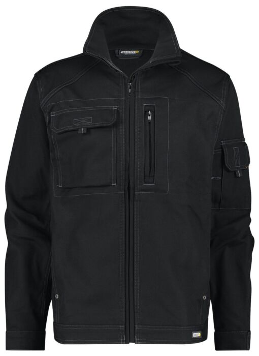 DASSY® Tulsa Canvas werkvest Zwart