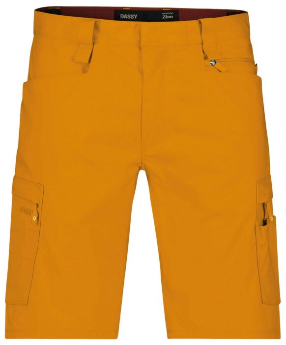 DASSY® Zion Werkshort Zonnebloemgeel